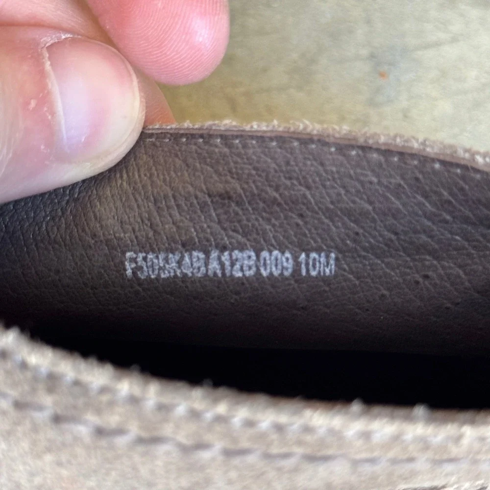 John Varvatos USA Mens Grey Suede Hipster Chukka Boots F505K4B Size 10M